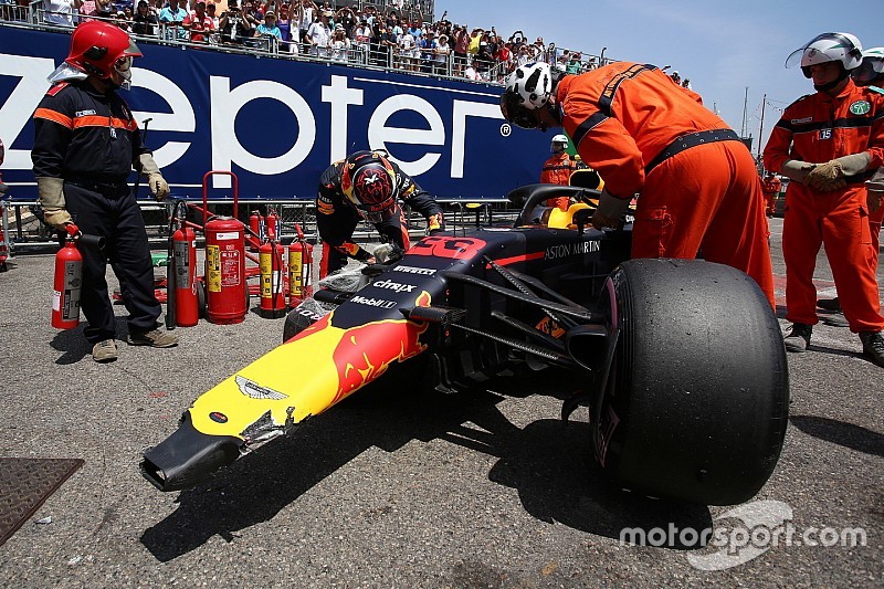 VÍDEO: Os acidentes de Verstappen em 2018