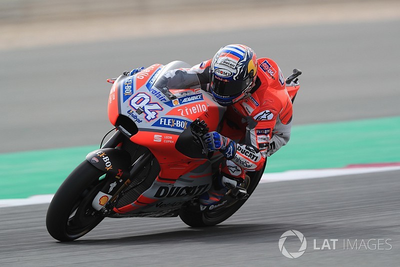 FP1 MotoGP Qatar: Dovizioso ungguli Rossi, Marquez ketiga