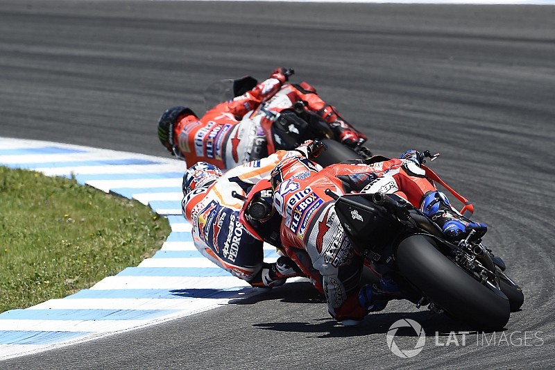 Dovizioso: Lorenzo'nun hamlesi, bana bir zafere mal oldu