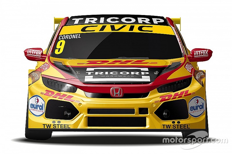 Coronel egy Hondát fog hajtani a WTCR-ben Monteiro csapattársaként