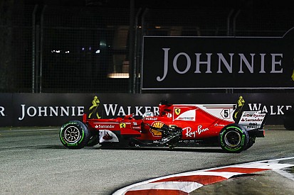 Le moteur de Vettel a survécu au crash de Singapour