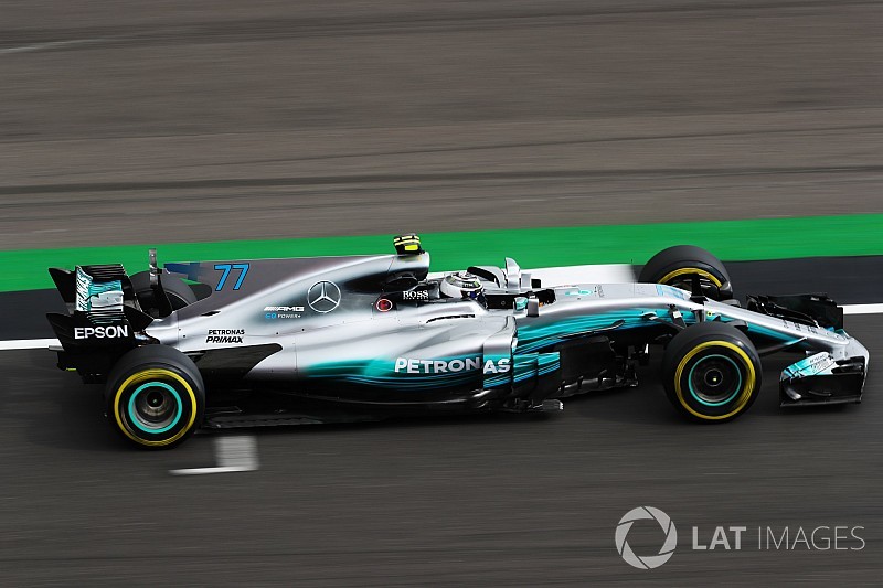 Formel 1 2017 in Silverstone: Mercedes bestimmt 1. Training