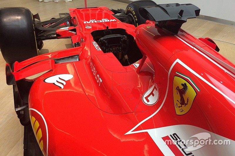 Ferrari: rosso più scuro, un tocco di grigio e niente bianco?