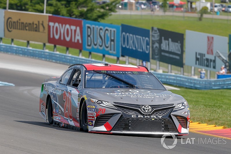 Erik Jones tops Kyle Busch in Saturday's first Watkins Glen practice