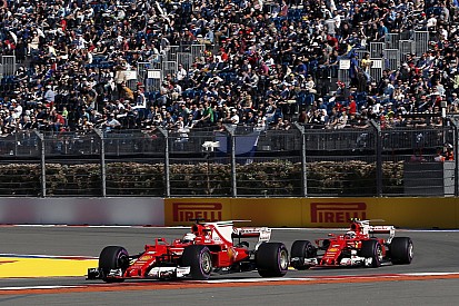Formel 1 2017 in Sochi: Ferrari mit Vettel und Räikkönen in Reihe 1