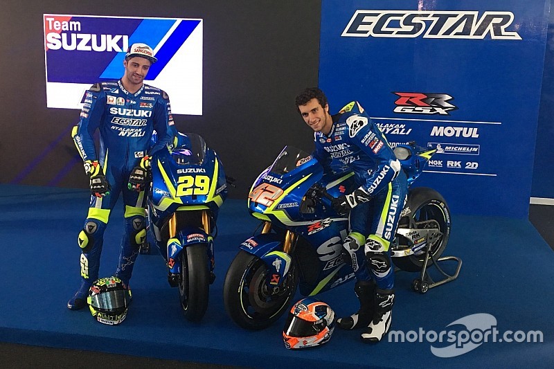 Suzuki показала мотоцикл MotoGP 2017 года
