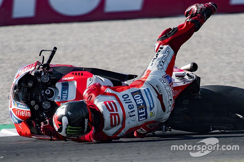 Lorenzo vergleicht: Stürze mit Ducati anders als mit Yamaha