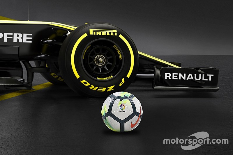 A Renault F1-es csapata megegyezett Spanyolország top labdarúgóligájával