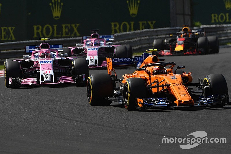 MUNDIAL: Com exclusão da Force India, McLaren sobe para 6º