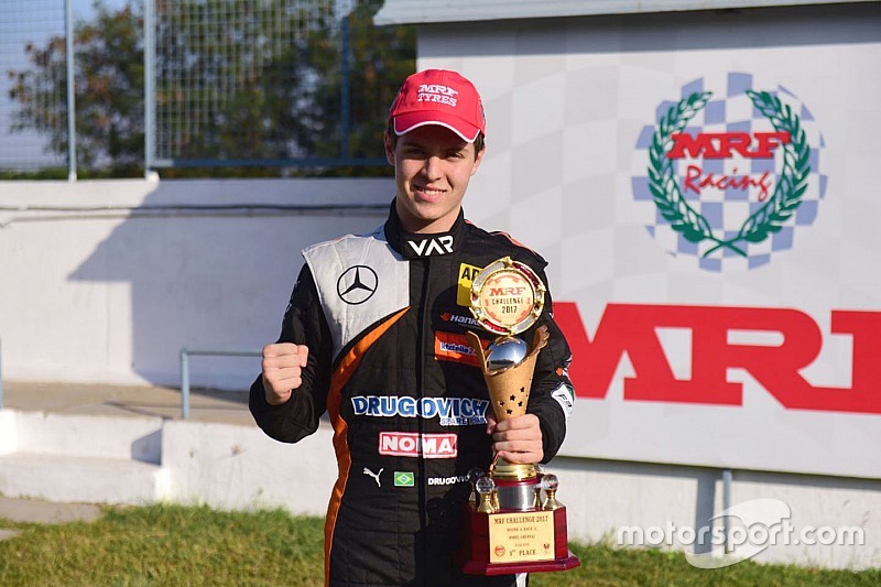 Chennai MRF: Drugovich ends season with dominant 10th win