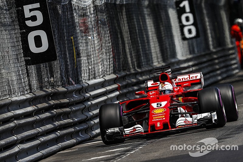 【F1モナコGP】FP3詳報:ベッテル圧巻の首位。メルセデス苦戦続く