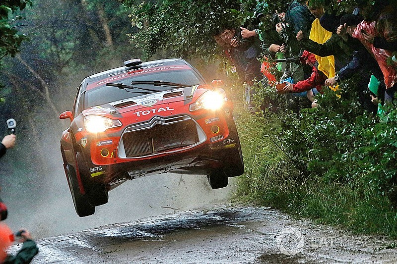Simone Tempestini al Rally di Germania con una DS3 R5