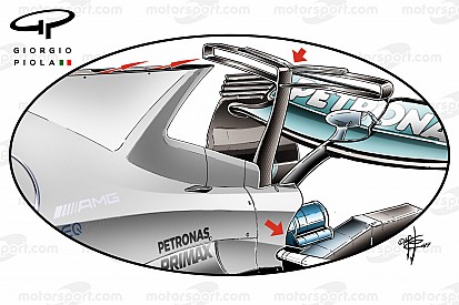 Formel-1-Technik: Mercedes' Trick mit der Motorhauben-Finne