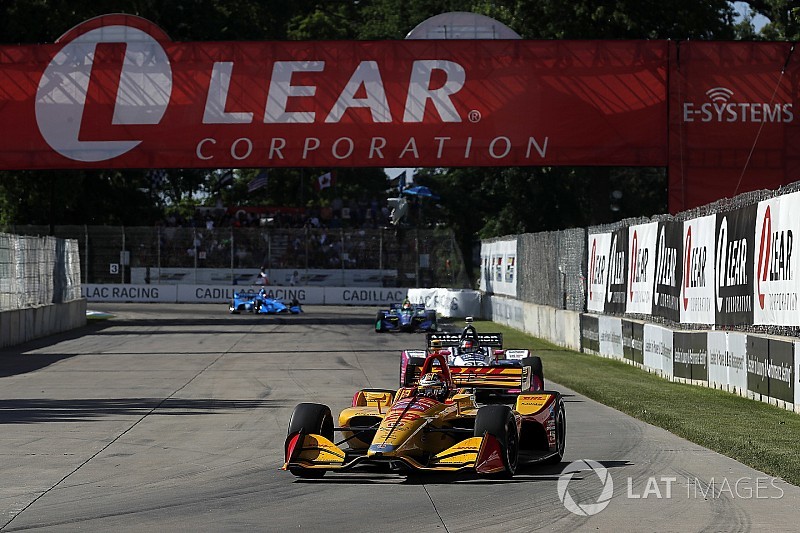 Hunter-Reay supera Rossi e vence em Detroit; Kanaan é 7º