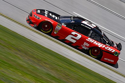 Brad Keselowski wins Stage 1 at Talladega over Logano