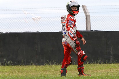 Lorenzo: “No estoy acostumbrado a salir tan atrás”