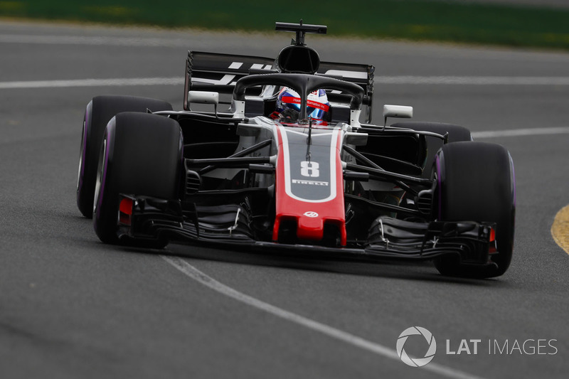 Romain Grosjean, Haas F1 Team VF-18 Ferrari