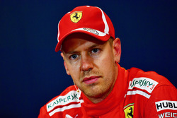 Sebastian Vettel, Ferrari nella conferenza stampa