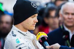 Nico Rosberg, Mercedes AMG F1 met de media