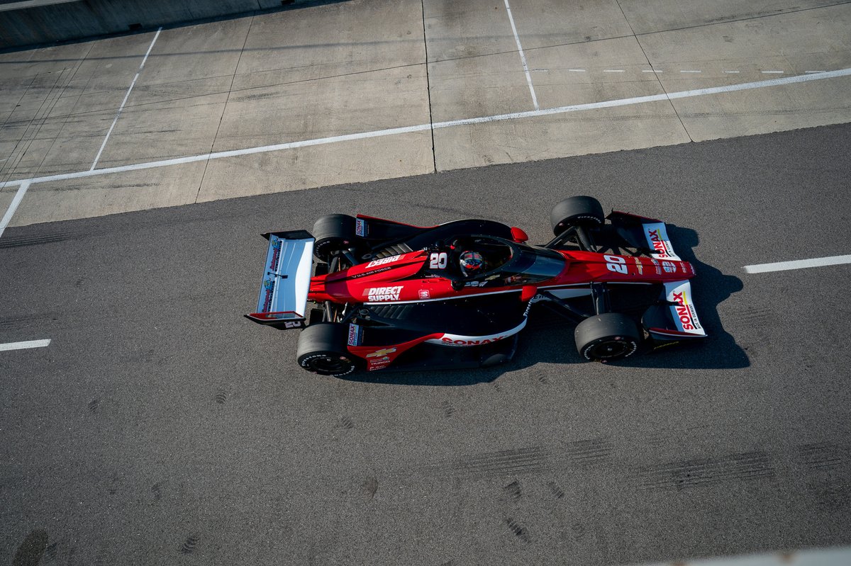 Ryan Hunter-Reay, Ed Carpenter Racing-Chevrolet, Barber Motorsports Park, October 2021.