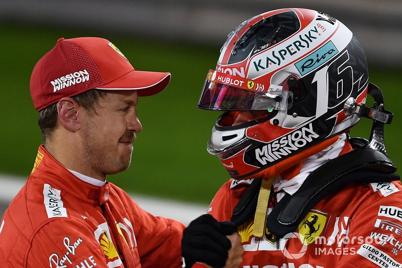 Себастьян Феттель, Шарль Леклер, Ferrari
