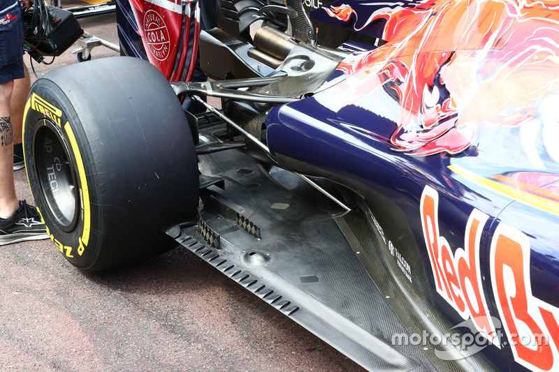 Toro Rosso STR11, Unterboden