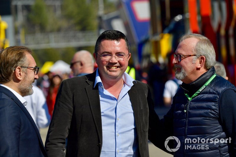 Eric Boullier y Didier Coton, Gerente de pilotos