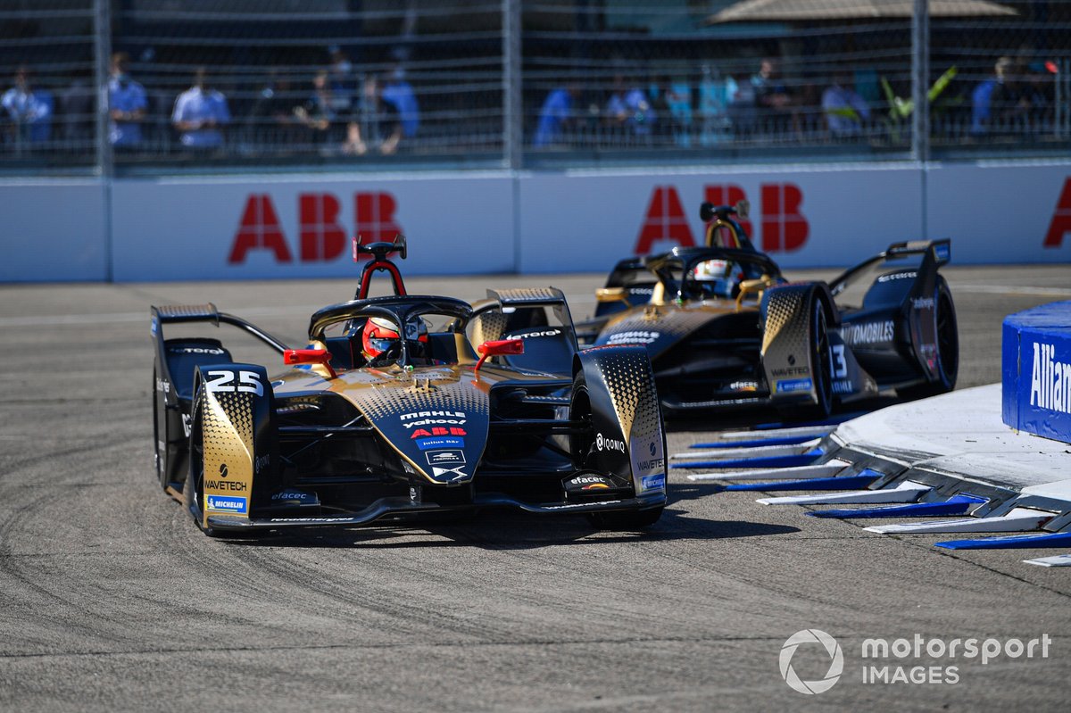 Jean-Eric Vergne, DS Techeetah, DS E-Tense FE21, Antonio Felix Da Costa, DS Techeetah, DS E-Tense FE21