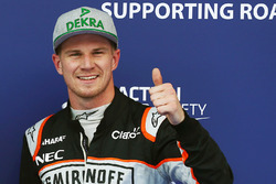 Derde Nico Hulkenberg, Sahara Force India F1