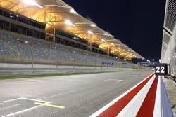 Die Startaufstellung am Bahrain International Circuit