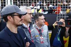 Aktör Orlando Bloom ve Alejandro Agag, Formula E CEO