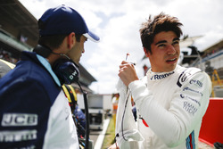 Lance Stroll, Williams Racing, on the grid