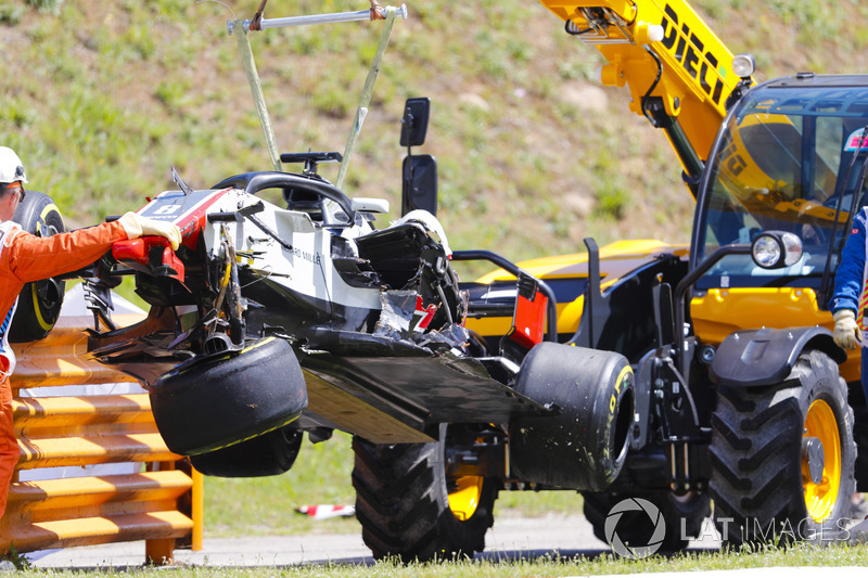 Romain Grosjean Haas F1 Team VF-18