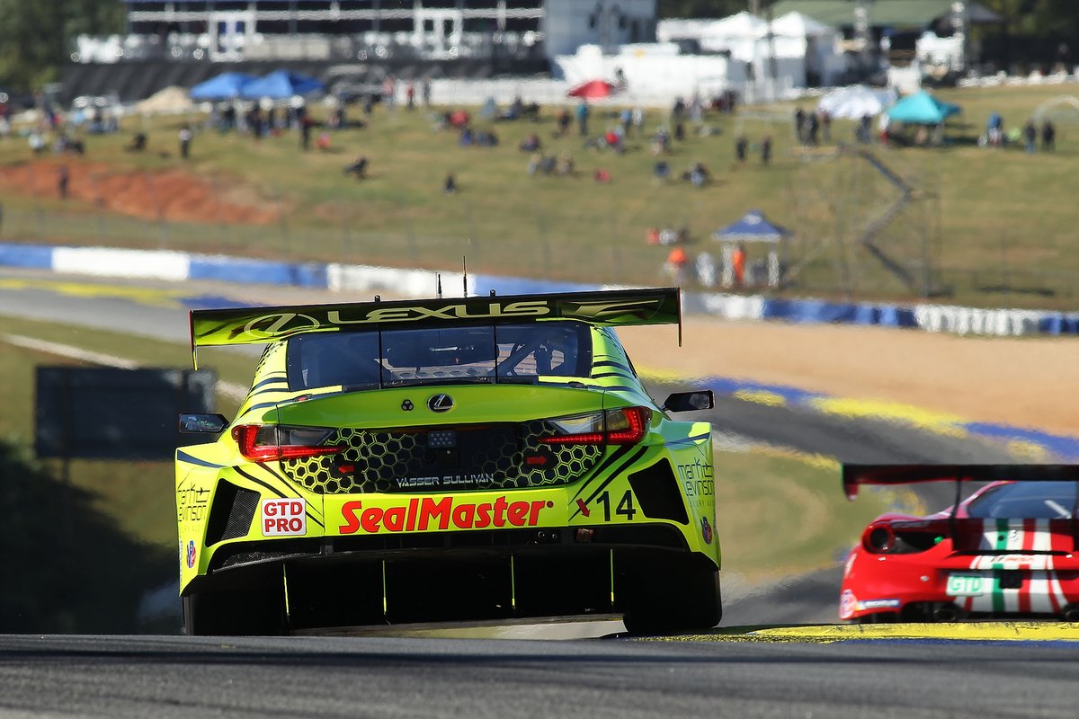 #14 VasserSullivan Lexus RC F GT3: Jack Hawksworth, Ben Barnicoat, Kyle Kirkwood