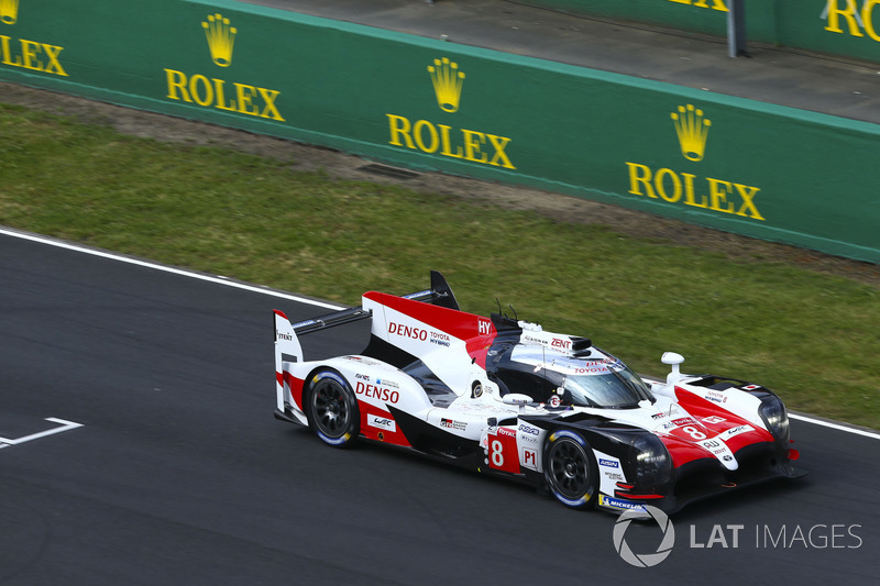 #8 Toyota Gazoo Racing Toyota TS050: Sébastien Buemi, Kazuki Nakajima, Fernando Alonso, Jose Maria Lopez, Anthony Davidson