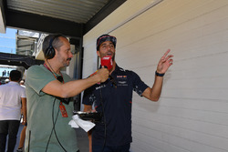 Daniel Ricciardo, Red Bull Racing pilotlar geçit töreninde