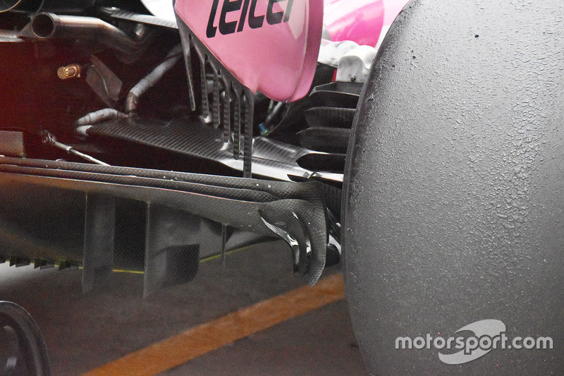 Задня частина Force India VJM11