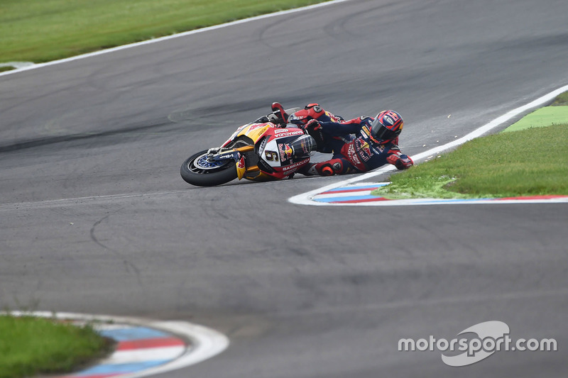 Unfall: Stefan Bradl, Honda World Superbike Team
