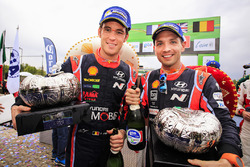 Third place Thierry Neuville, Nicolas Gilsoul, Hyundai i20 WRC, Hyundai Motorsport