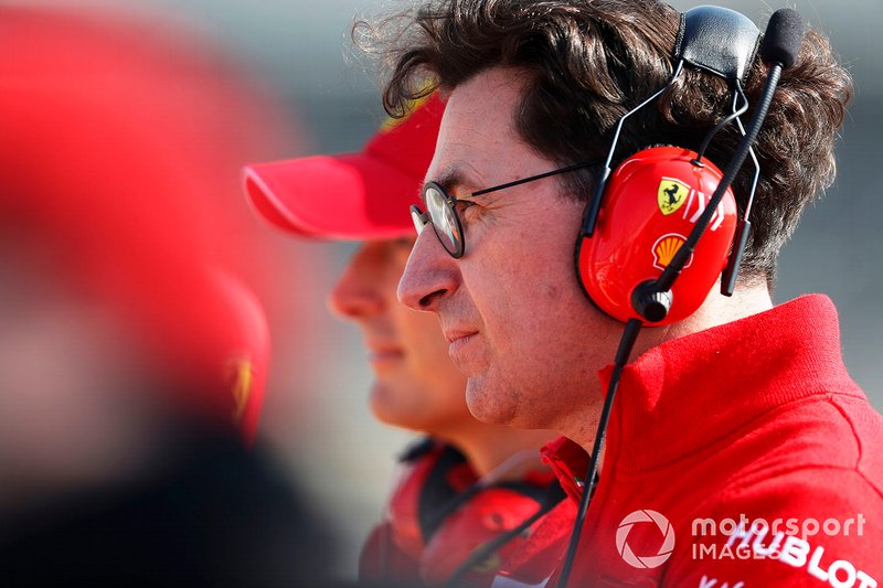 Mattia Binotto, directeur de Ferrari