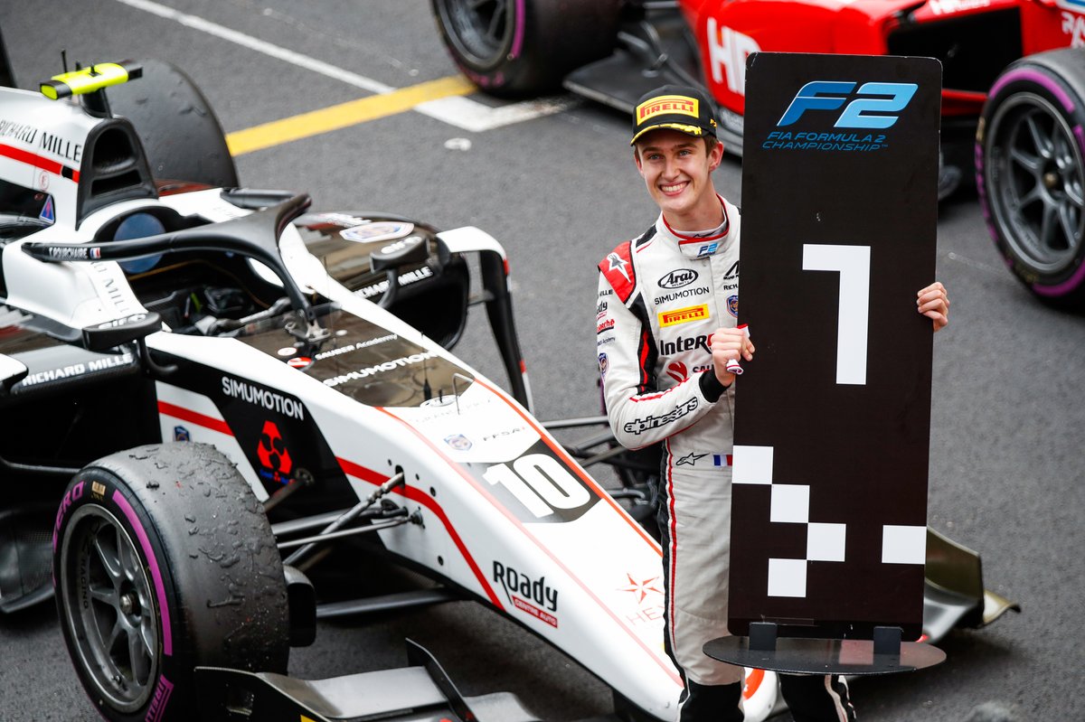 Racewinnaar Theo Pourchaire, ART Grand Prix