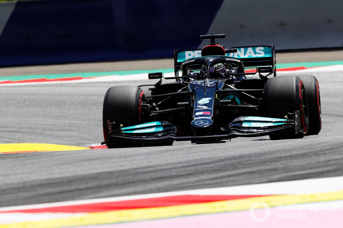 P2 Lewis Hamilton, Mercedes W12