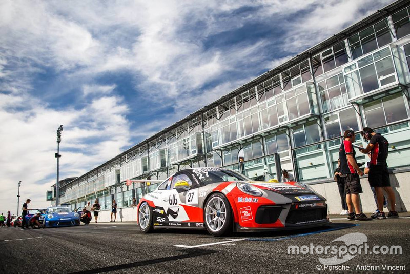 Valentin HASSE-CLOT #27, Sébastien Loeb Racing - Porsche Carrera Cup France à Magny-Cours, du 6 au 9 septembre 2018. Photo : Antonin Vincent.
