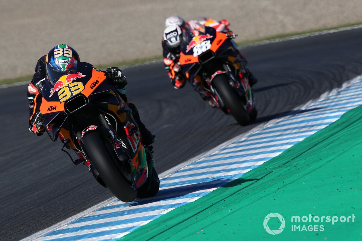 Brad Binder et Miguel Oliveira au GP du Japon
