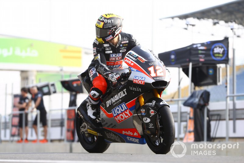 Thomas Luthi is de nestor van de Moto2-klasse en een van de grote favorieten voor de wereldtitel.