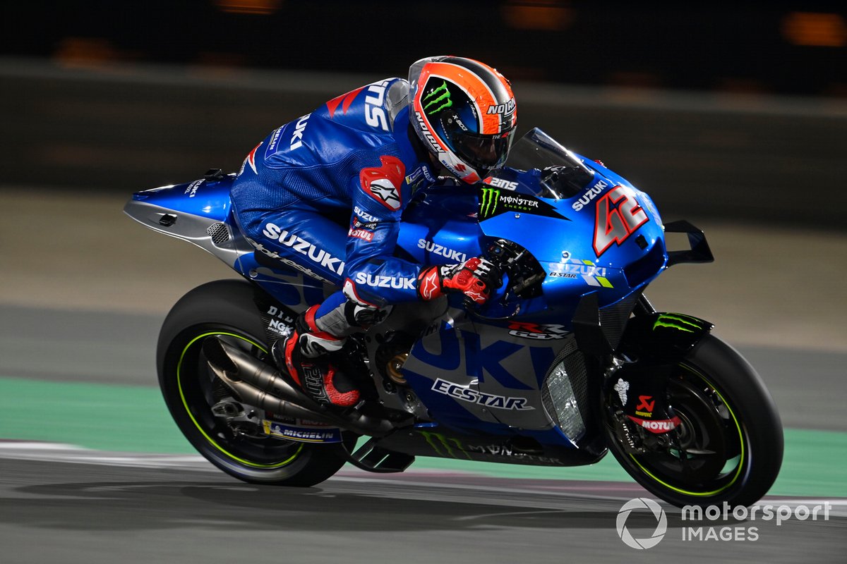 Alex Rins, Team Suzuki MotoGP.