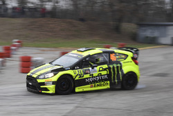 Valentino Rossi, Carlo Cassina, Ford Fiesta