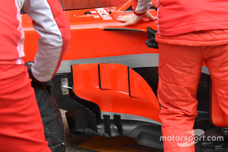 Ferrari SF-71H side detail