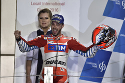 Podio: Andrea Dovizioso, Ducati Team, Ducati