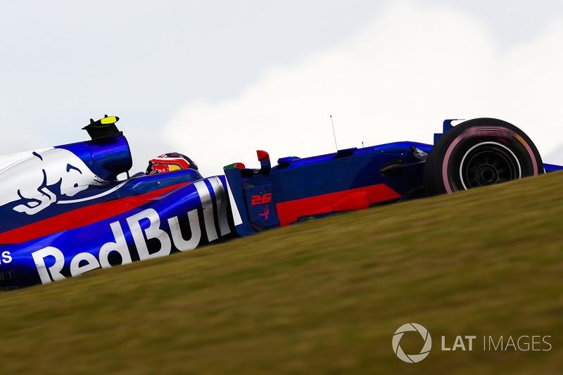 Даниил Квят за рулем STR12 на Гран При США 2017 года
